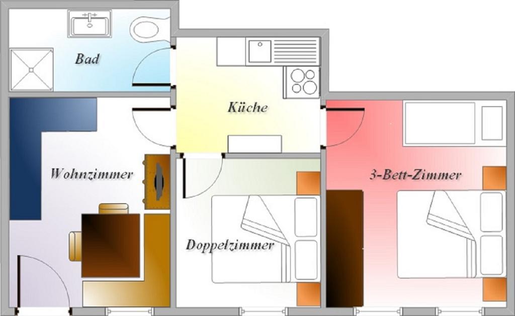 Apartment Christian Mayrhofen Rom bilde